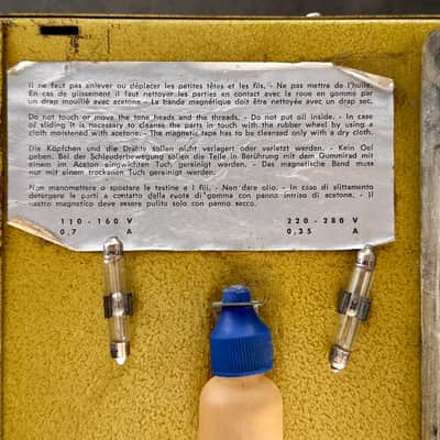 Binson Echorec 2 T7E Vintage Tube Delay Echo Gold image 8