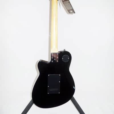 Reverend Reeves Gabrels II Signature Midnight Black Guitar with Maple Fingerboard 2015. Hardshell Case. image 5