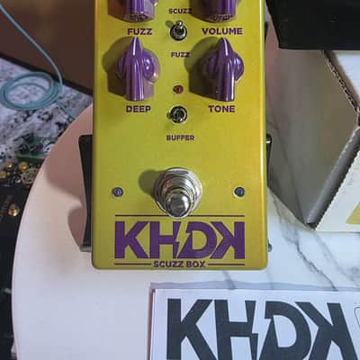 KHDK Electronics Scuzz Box Fuzz 2010s - NEW OPEN BOX...GATED VELCRO MAYHEM FROM HELL...KA BOOM!!! image 4