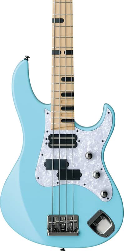 Yamaha Billy Sheehan Signature Attitude Limited 3 4-String Bass Guitar, Maple Fingerboard, Sonic Blue image 1