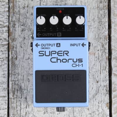 Boss CH-1 Stereo Super Chorus Effects Pedal Electric Guitar Chorus Effects Pedal image 1