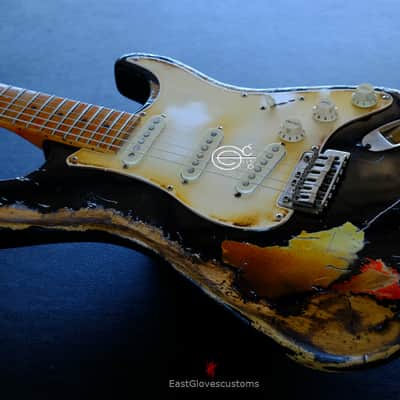 Peavey Predator Black Made in USA Aged Heavy Relic image 4