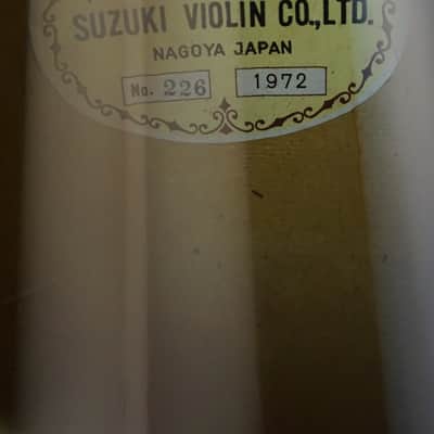 Suzuki No. 226 Bowlback Mandolin 1972 Japan w/ Gig Bag image 9