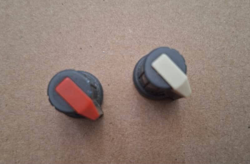 Akai S1000 / S1100 Knob Spare Part - RED KNOB ONLY ! image 1