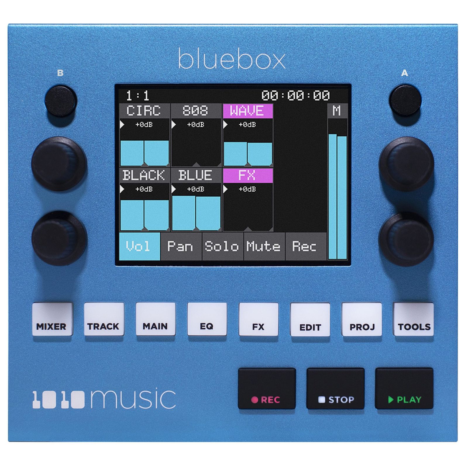 1010 Music Bluebox Compact 12-Channel Digital Mixer / | Reverb