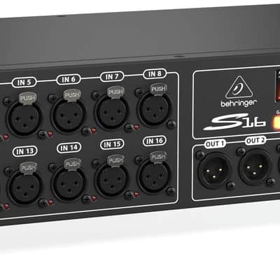 Behringer S16 I/O Box with 16 Remote-Controllable Midas Preamps image 5