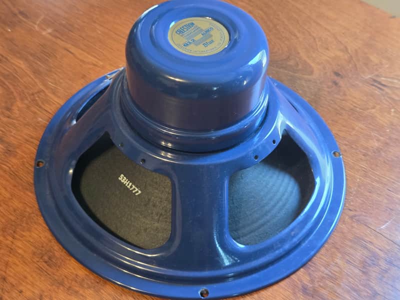 Celestion Alnico Blue - 12", 8-ohm, 2016, T4427 - Low Hours! image 1