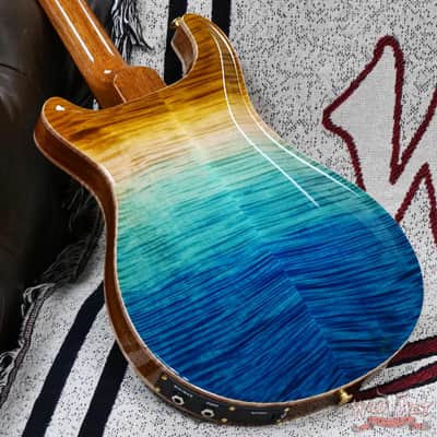 PRS Wild West Guitars 25th Anniversary Limited Run Wood Library Artist Package Hollowbody II Piezo Beach Fade (Private Stock Color) 5.50 LBS (US Only / No International Shipping) image 11