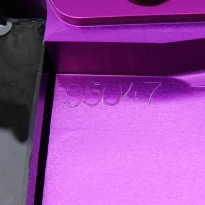 Abel Axe Aluminum Strat 1995 Violet image 6