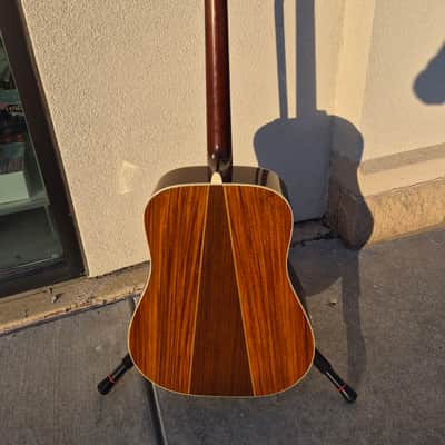 Martin 1974 D35 Dreadnought Acoustic Guitar with Gig Bag image 4