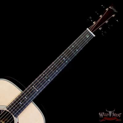 Collings D Serise Dreadnought D2H Sitka Spruce Top East Indian Rosewood Back & Sides 45 Style Snowflake Inlays Natural image 4