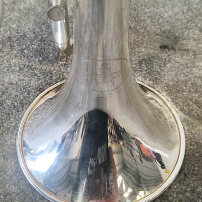 Besson Be1000 Silver Plate - Professional Cornet, Silver Plated - Good w/ Soft Case image 13
