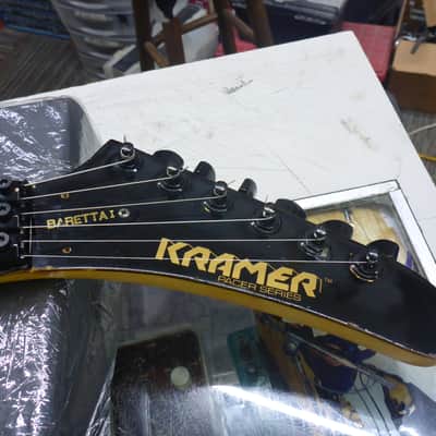 Kramer Player Grade Baretta I : Leveled ,Crowned & Dressed Frets 1985 - white image 6
