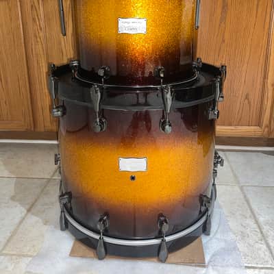 Mapex Saturn III Limited Edition Yellow Ocher Sparkle Burst image 5