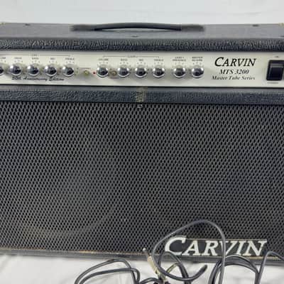Carvin MTS 3200 Stage Master 100 Watt Tube 2x12 W/ Celestion Vintage 30’s 1990s - Black image 2