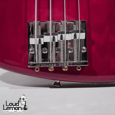 Fender JB62PJ Jazz Bass/Precision 2013 Transparent Red Japan MIJ image 3