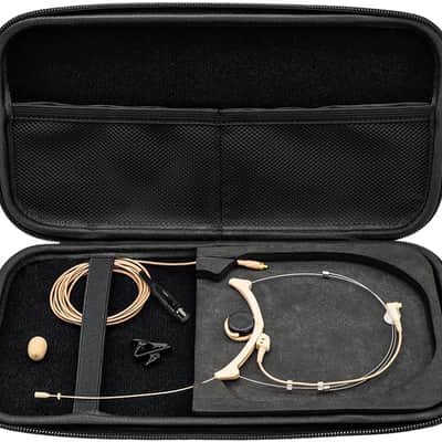 Thor AV SH20-T-TA4F Dual Ear Omnidirectional Headworn Microphone with TA4F Cable, Tan image 3