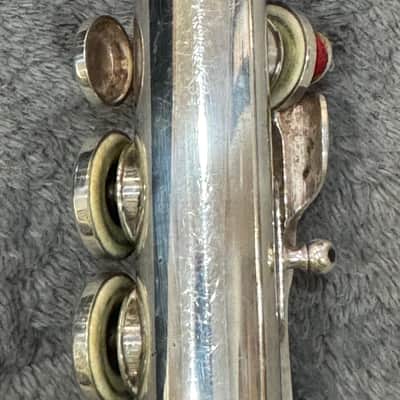 Vintage Artley Elkhart Flute Sterling Silver Headjoint 1960 - Silver image 16