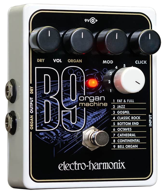 New Electro-Harmonix EHX B9 Organ Machine (B 9) Guitar Effects Pedal! image 1