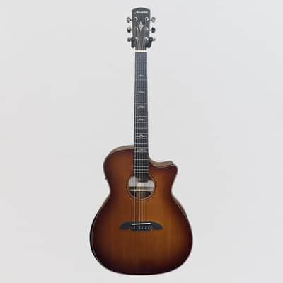 Alvarez AGE95CESHB Grand Auditorium Red Cedar/Macassar Ebony Acoustic-Electric Guitar - Shadowburst image 11