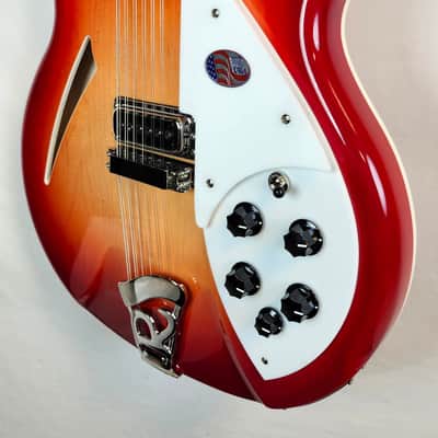 Rickenbacker 360/12 FireGlo 12-String Hollowbody Guitar, Stereo, HSC image 7