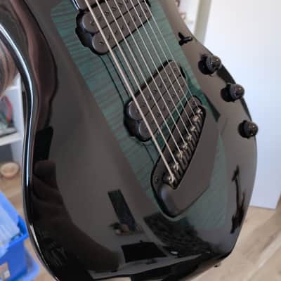Ernie Ball Music Man Majesty 8 (Emerald Sky) image 4