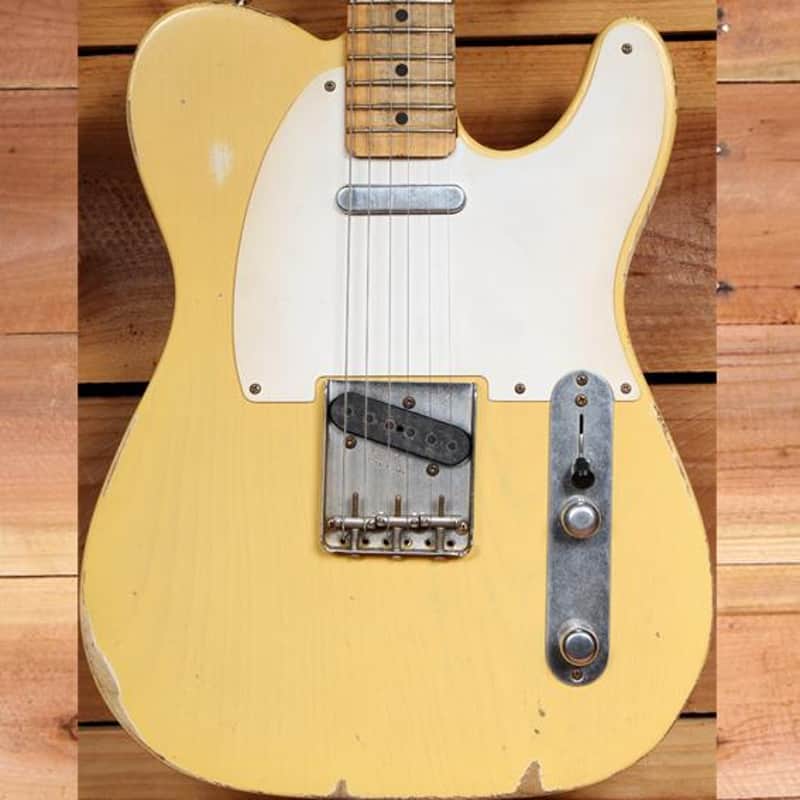 FENDER 2008 ROAD WORN 50s TELECASTER RARE TV Yellow Best Tele