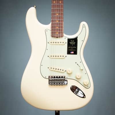 Fender American Vintage II 1961 Stratocaster Electric Guitar - Olympic White - B-Stock - V2438241B image 1