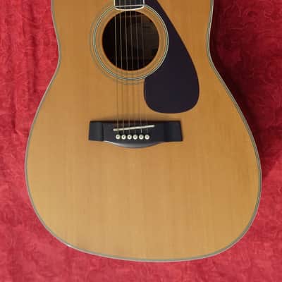 Yamaha FG-345 FG345 Excellent Conditions with low action and excellent sound 1980 Natural image 1