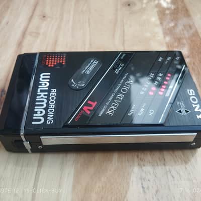 Sony WM F202 1986 - Sony recorder radio Cassette Walkman WM F202 black Cassette player working image 4
