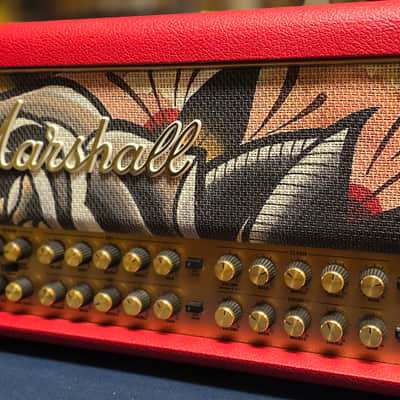Marshall Custom Shop JVM410H 100-Watt Tube Head - Vicky Morgan Tattoo Series (2015) image 2