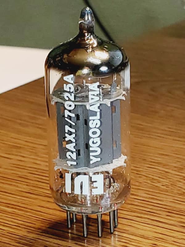7025/12AX7/ECC83 Ei  MaxiPreamp2/TV7 tested ( 1 ) tube lot image 1