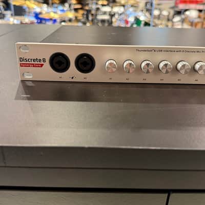 Antelope Audio Discrete 8 Synergy Core Thunderbolt / USB Audio Interface with Onboard DSP 2019 - Present - Silver image 2