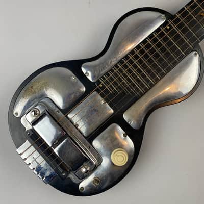 Rickenbacker  ( Rickenbacher) Electro -6 String - Lap Steel - Black with Chrome panels  40's? With  OHSC image 1