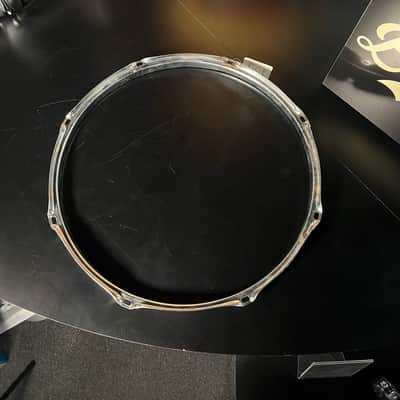 Vintage 60's Ludwig 14" 8 Lug Batter Hoop #1 Box G image 3