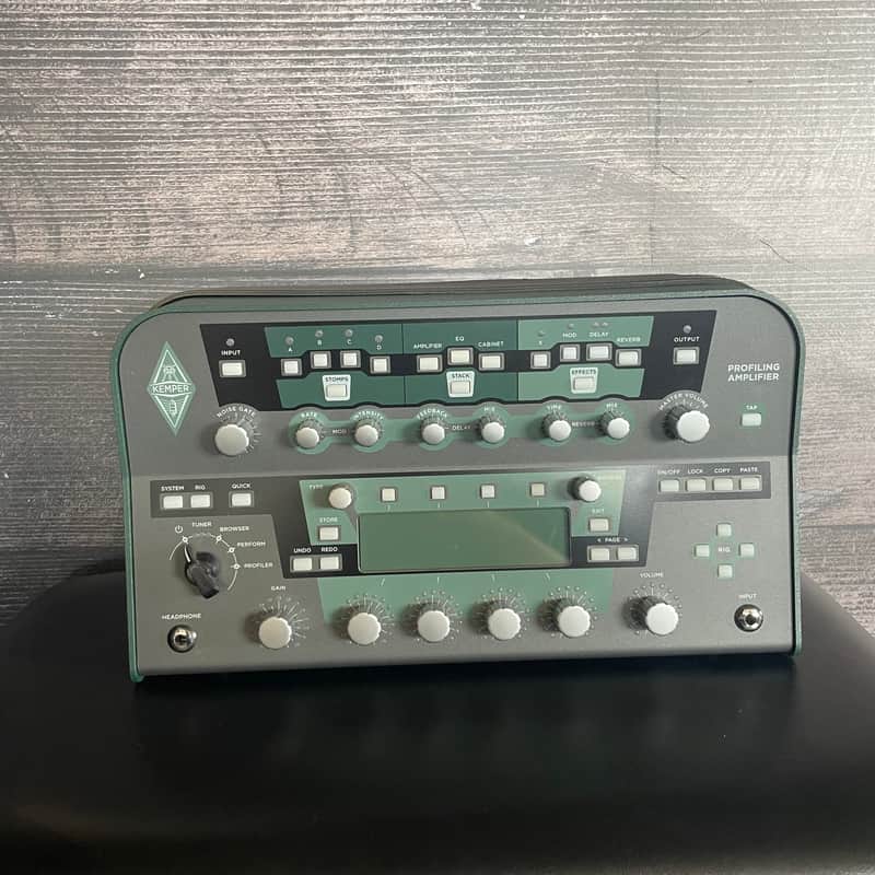 Kemper Amps Profiler PowerHead 600-Watt Modeling Guitar Amp Head with Remote Controller Pedal 2013 - Present - Black image 1