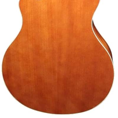 Yamaha 12 String Natural Thinline Cutaway Acoustic Electric Guitar image 4