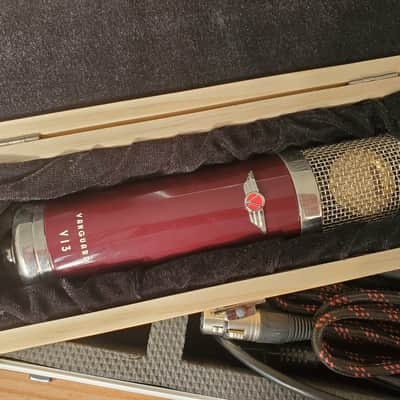 Vanguard Audio Labs V13 Large Diaphragm Multipattern Tube Condenser Microphone 2010s - Maroon image 3