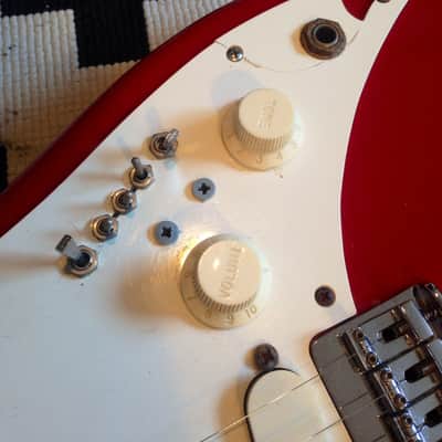 Fender Bullet S-3 1982 Fiesta Red - Rare USA-Made Model image 4