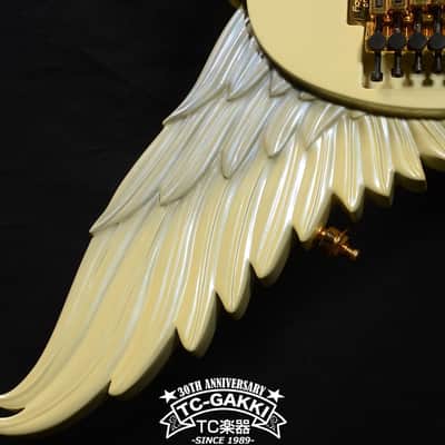 1990's ESP Angel guitar Pearl White image 4