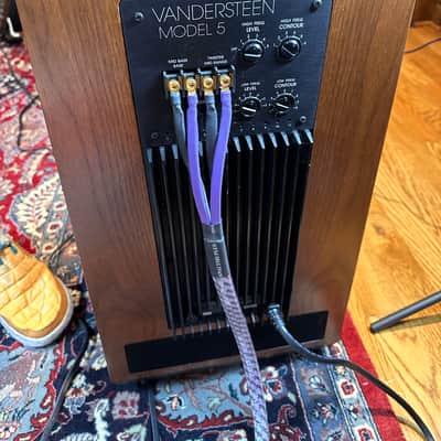 Vandersteen 5a (pre carbon) circa 2005 - Hard Wood Prob Walnut image 5