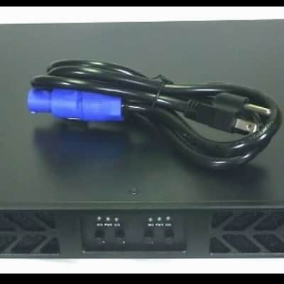 CVR D-654 Series Professional Power Amplifier 1 Space 650 Watts x4 at 8Ω BLACK image 3