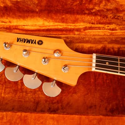 1970's Yamaha SB-55 Sunburst Bass Guitar image 11
