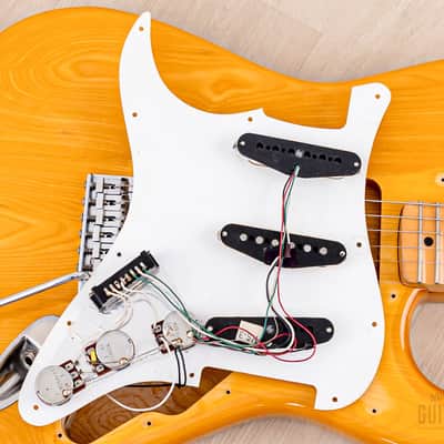 1988 Fender Stratocaster ST72-95DM Yngwie Malmsteen-Spec Natural Ash w/ Scalloped Board & DiMarzio, Japan MIJ Fujigen image 18