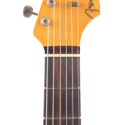 Fender Custom Shop 1960 Stratocaster Olympic White over 3 Color Sunburst Heavy Relic 2022 Bild 2