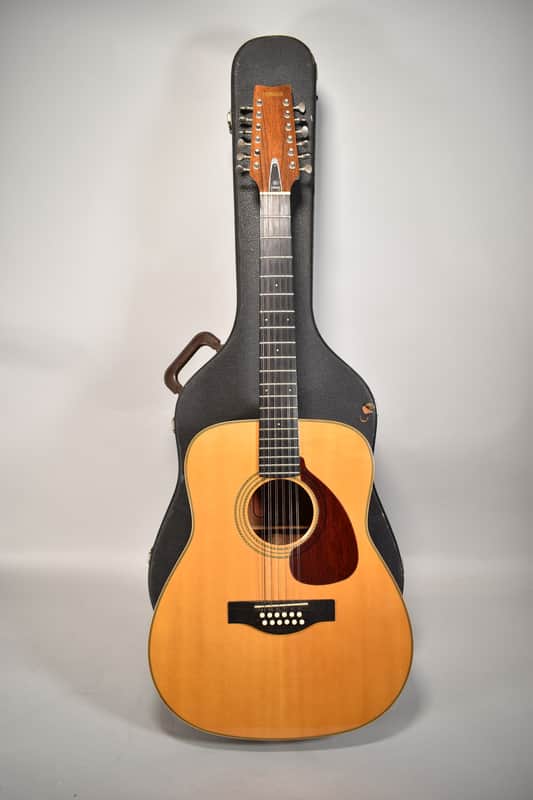 YAMAHAアコースティックギター1972年12弦ＦＧ-550 Yamaha 1972年製 FG-550 12st AG [ハカランダ単板バック] | HOWL GUITARS