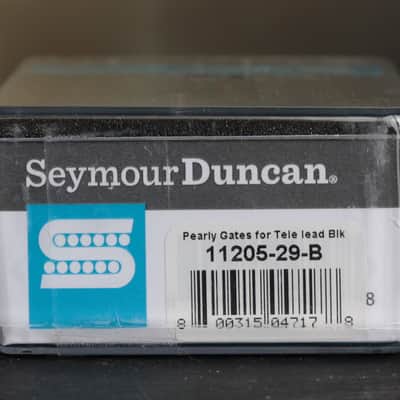Seymour Duncan Pearly Gates Bridge Tele Humbucker Pickup - Black with Logo image 3