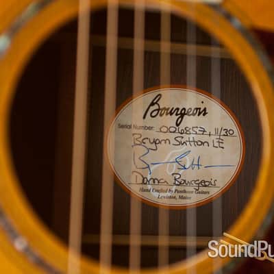 Bourgeois Bryan Sutton Ltd. Ed. Dreadnought image 10