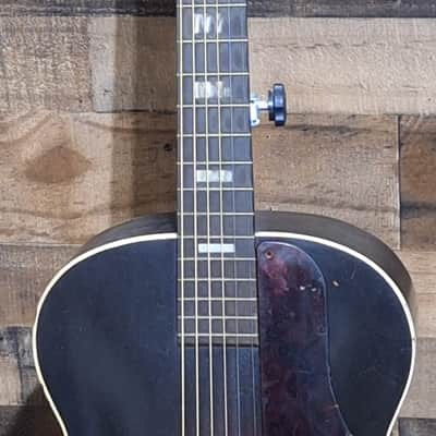 1937 Harmony F-Hole Archtop W/ Mini-Snakehead Headstock (Gibson L-50) image 5
