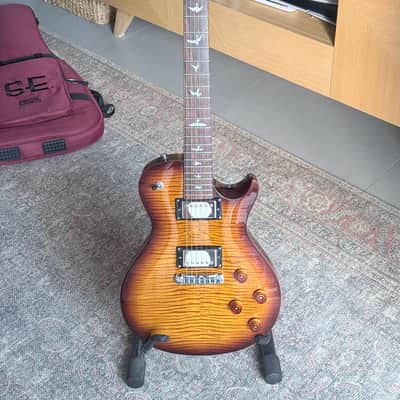 PRS SE 245 (Korean made 2011 - 2017) - Tobacco Sunburst (modded) image 3